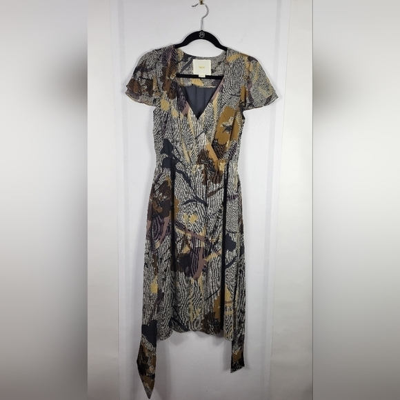 Maeve Silk Dress #604 Size 0 - Picture 6 of 12